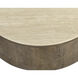 Oberon 48 X 16.25 inch Natural / Warm Brown Coffee Table, Small